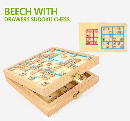 Nontoxic Wooden Sudoku Games For Intellectual Development