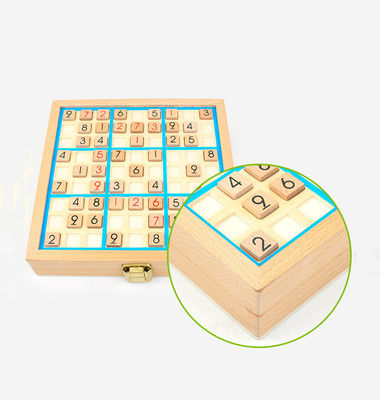 Nontoxic Wooden Sudoku Games For Intellectual Development