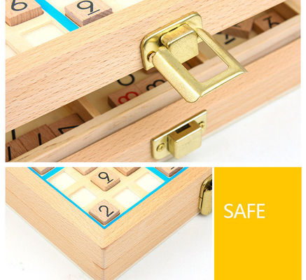 Nontoxic Wooden Sudoku Games For Intellectual Development