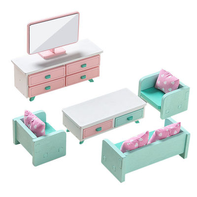 Mini Montessori Wooden Girls Bedroom Toys With No Burr