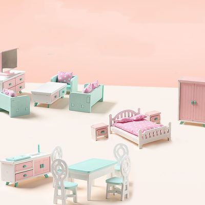 Mini Montessori Wooden Girls Bedroom Toys With No Burr