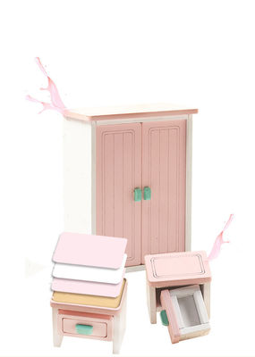 Mini Montessori Wooden Girls Bedroom Toys With No Burr