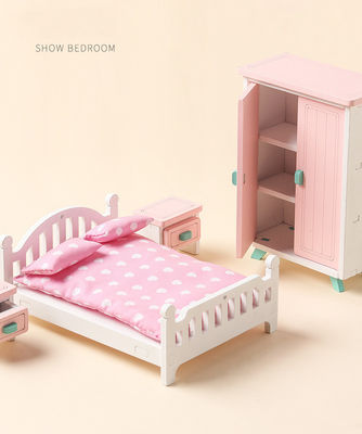 Mini Montessori Wooden Girls Bedroom Toys With No Burr