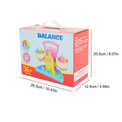 Tasteless Wooden Balance Scale Toy For Preschool Children