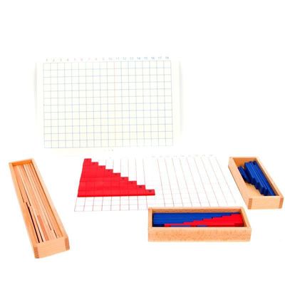 Wooden Montessori Addition And Subtraction Board For Early Mathematics Teaching