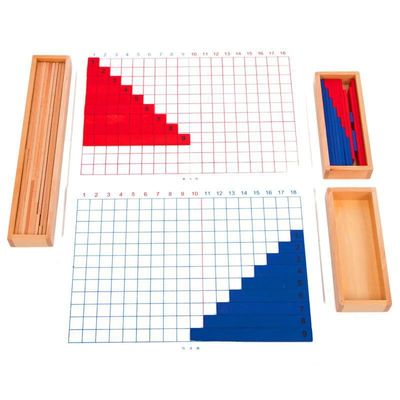 Wooden Montessori Addition And Subtraction Board For Early Mathematics Teaching
