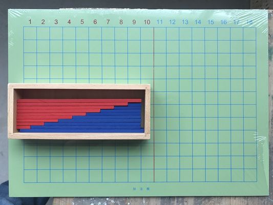 Wooden Montessori Addition And Subtraction Board For Early Mathematics Teaching