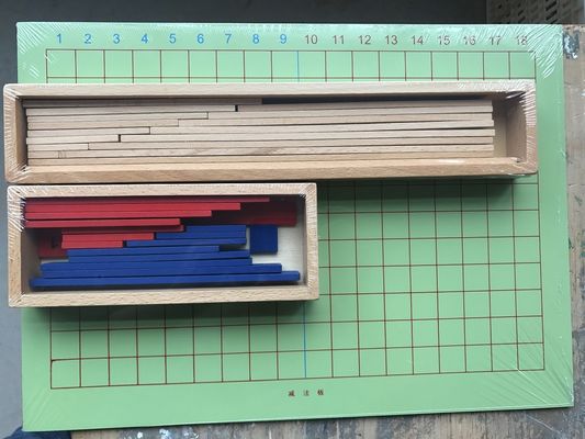 Wooden Montessori Addition And Subtraction Board For Early Mathematics Teaching