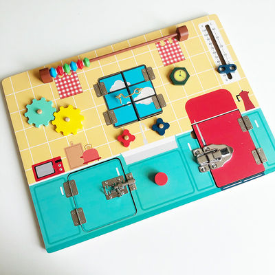 Children Cognition Development Wooden Montessori Activity Board