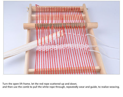 Multifunction Children Large Wooden Weaving Loom
