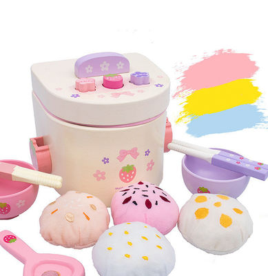 Wooden Rice Cooker Toy For Kids Early Education