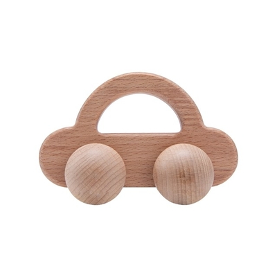 9/Style Baby Building Blocks Toy Maple Car Mahogany Classic Car Black Walnut Gift Toy Beech Wood Car Educational Montess