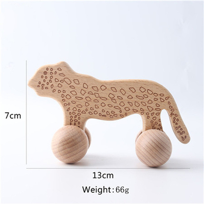 9/Style Baby Building Blocks Toy Maple Car Mahogany Classic Car Black Walnut Gift Toy Beech Wood Car Educational Montess