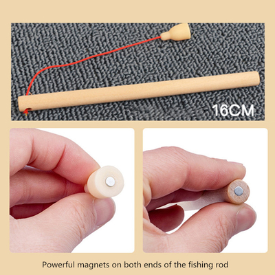 Wooden  Bug Catching Game 5 Worms 1 Wooden Toys Accessories Montessori Educational Toys