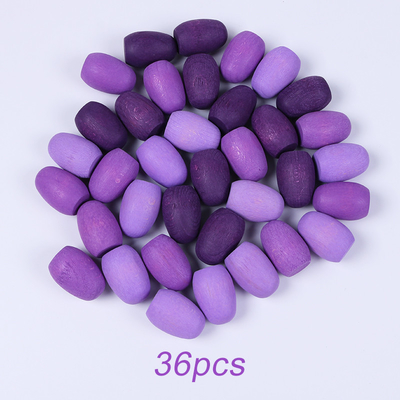 Baby Wooden Constructor Set Nordic Wooden Rainbow Blocks Loose Parts Montessori Educational Toys Children Toddler Baby G