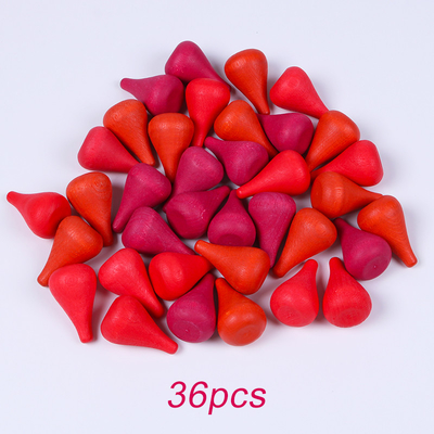 Baby Wooden Constructor Set Nordic Wooden Rainbow Blocks Loose Parts Montessori Educational Toys Children Toddler Baby G