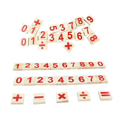 Figure Blocks Counting Sticks Education Wooden Toys Building Intelligence Block Montessori Mathematical Wooden Box