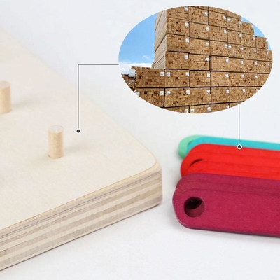 Nail Board Puzzle Montessori Geometric Wooden Early Toy Toy Jigsaw Board Game Child Education Educational Wood Education