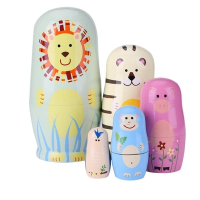 Wooden Russian Doll Matryoshka Handmade Children Gifts