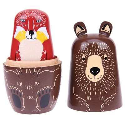 Wooden Russian Doll Matryoshka Handmade Children Gifts