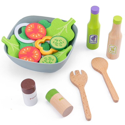 Simulation Coffee Machine Wooden Miniature Kitchen Set For Baby Early Learning