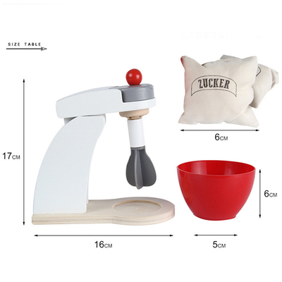 Simulation Coffee Machine Wooden Miniature Kitchen Set For Baby Early Learning