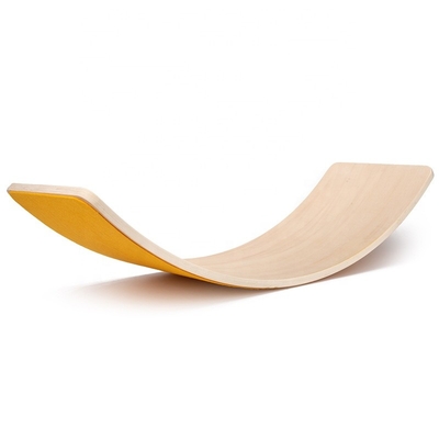 Wooden Seesaw Bent Board Exercise Balance for Children