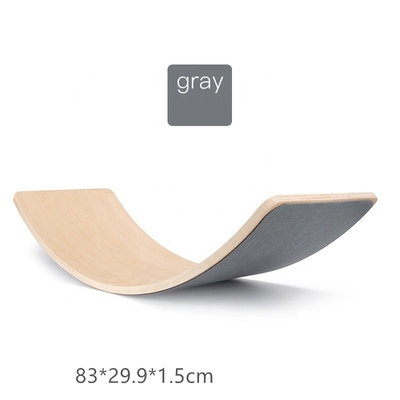Wooden Seesaw Bent Board Exercise Balance for Children