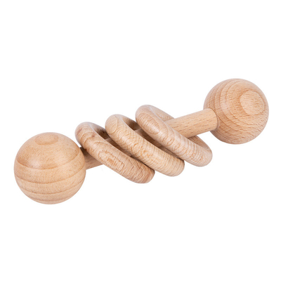 Montessori Teaching Aids Wooden Cube Egg Ball Cup Practice Grasping For Infants