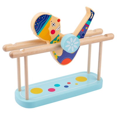 Circus Rollover Game Building Blocks Children'S Leisure Fun Toys