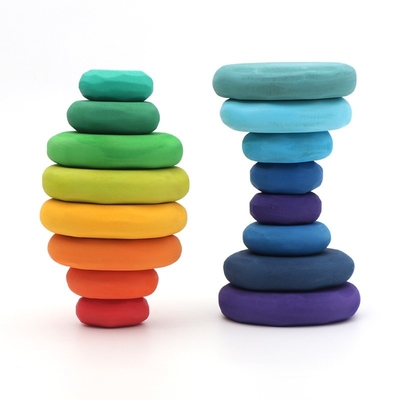 Children'S Colorful Building Blocks Hand Eye Coordination Training